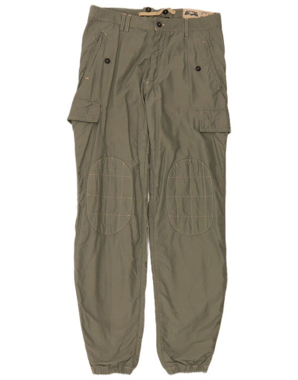 Mason's Mens Joggers Cargo Trousers W32 L34 Green