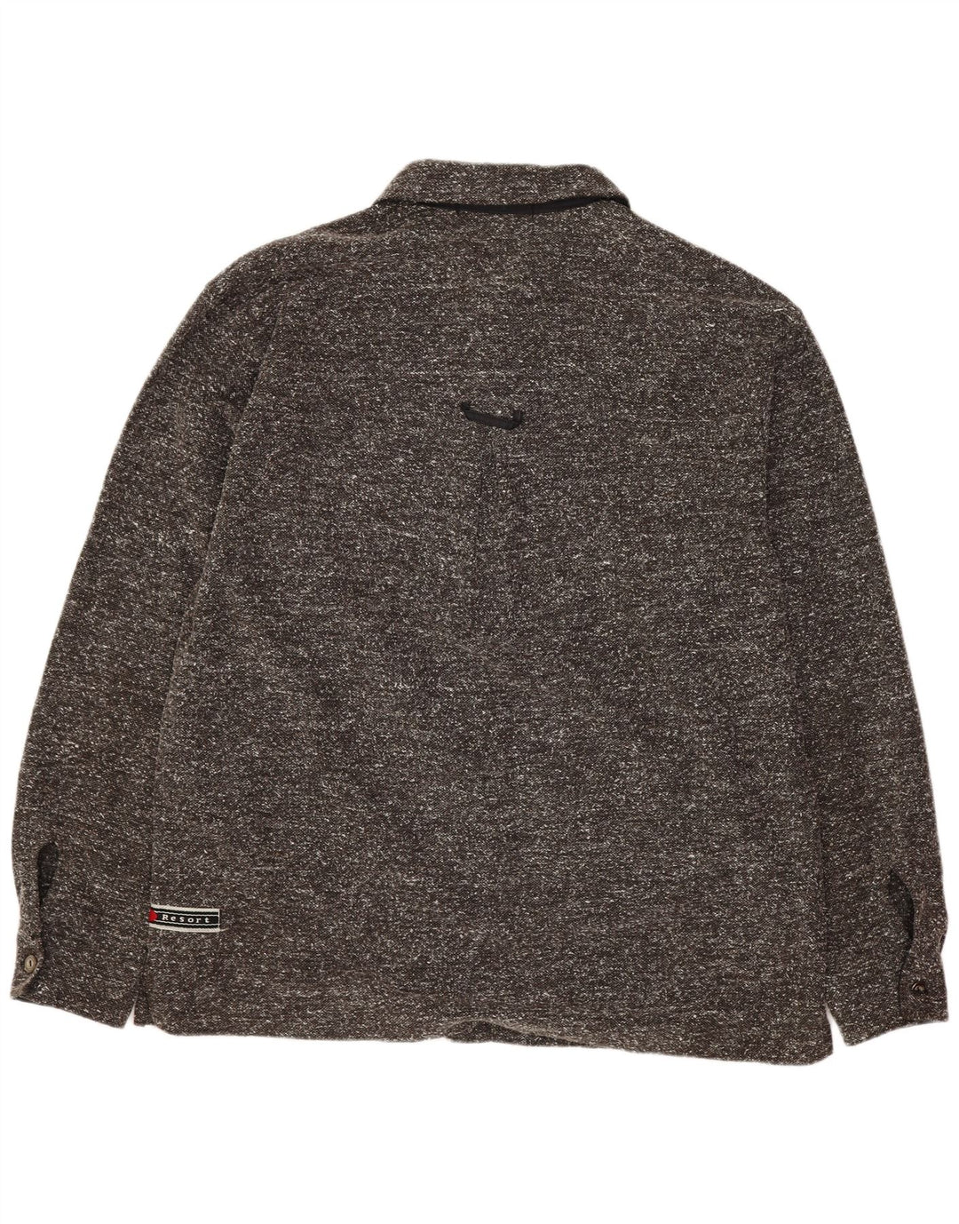 Camicia in flanella da uomo LOTTO UK 40/42 Grande grigio screziato