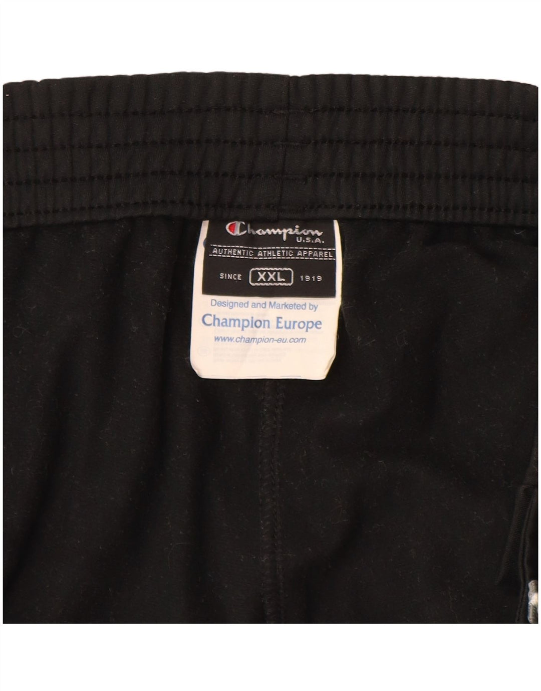 Pantaloni da tuta da uomo CHAMPION 2XL Poliestere nero