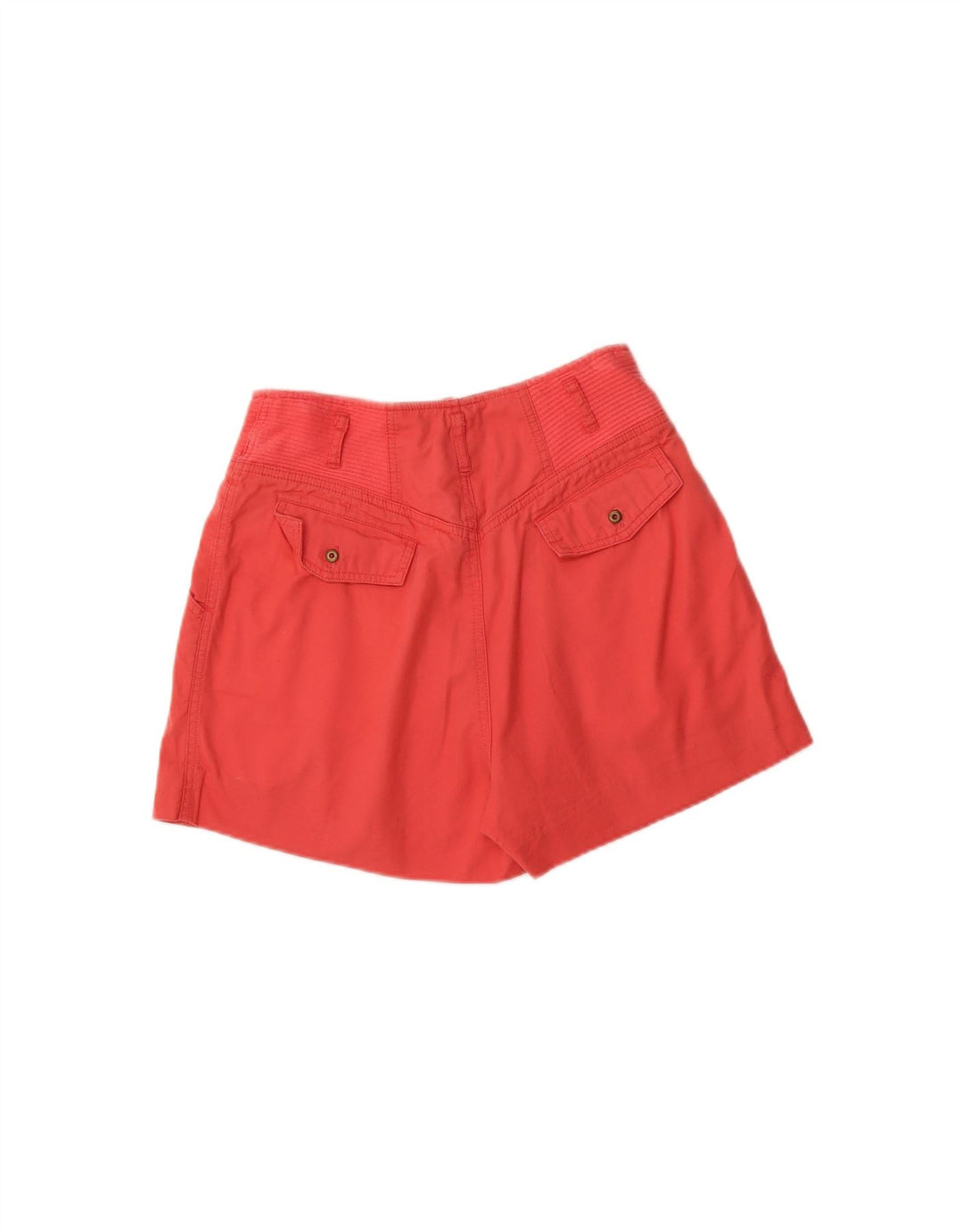 TOGETHER Womens Pegged Casual Shorts UK 12 Medium W28  Red Cotton