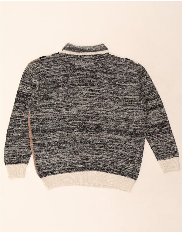 Maglione da uomo con collo alto Jack Stone IT 50 medio multicolore