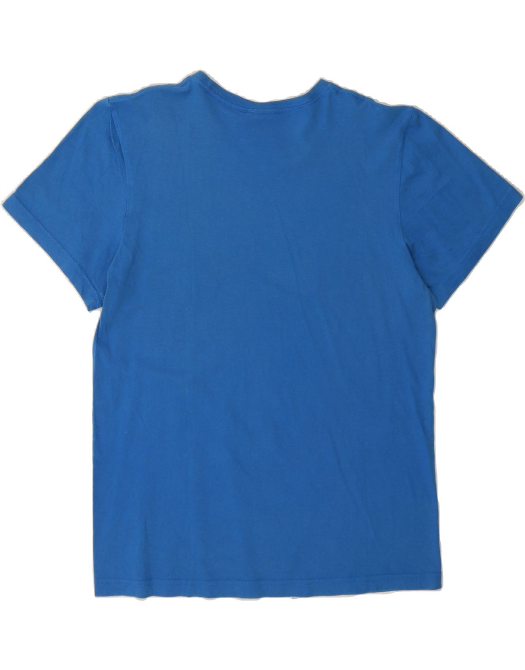 T-shirt grafica da uomo ADIDAS Top in cotone blu medio