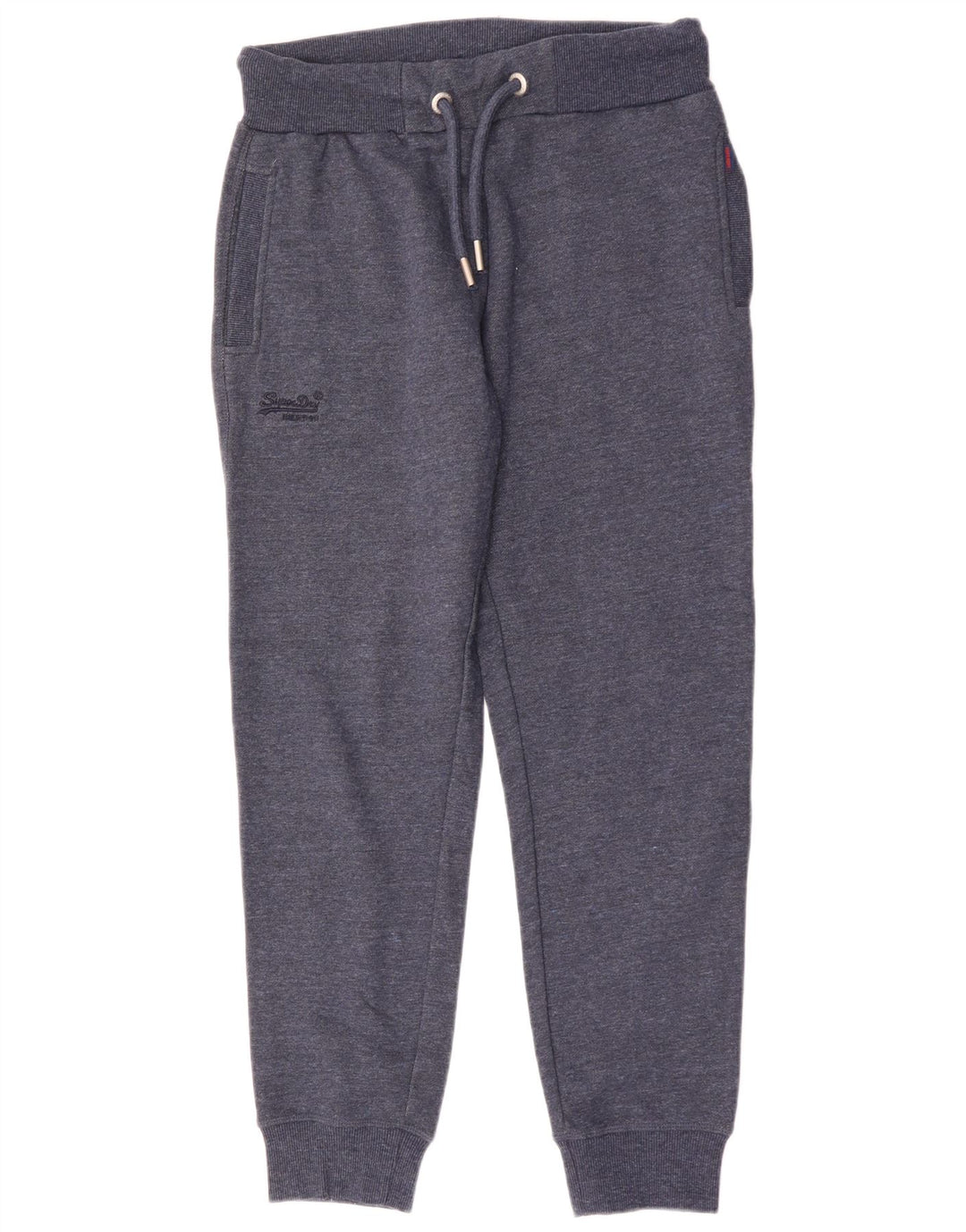 Pantaloni da tuta da uomo Superdry Joggers Small Blu Navy Cotone