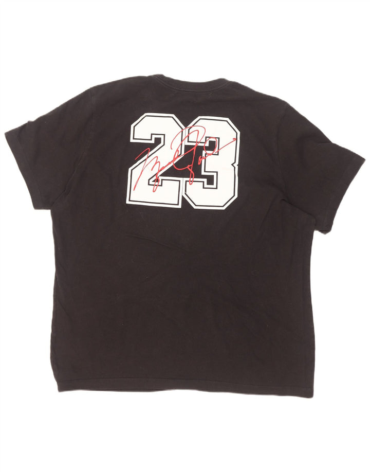 T-shirt grafica da uomo Jordan Top XL in cotone nero