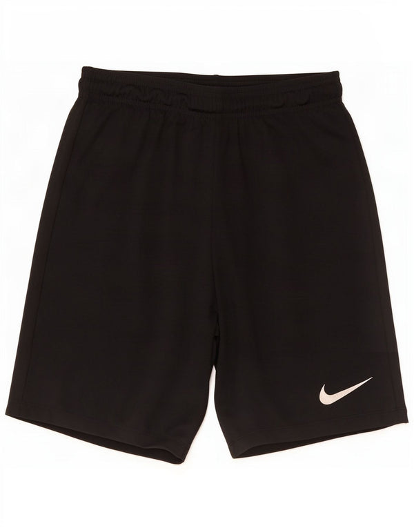 Pantaloncini sportivi Nike Dri Fit da uomo piccoli in poliestere nero