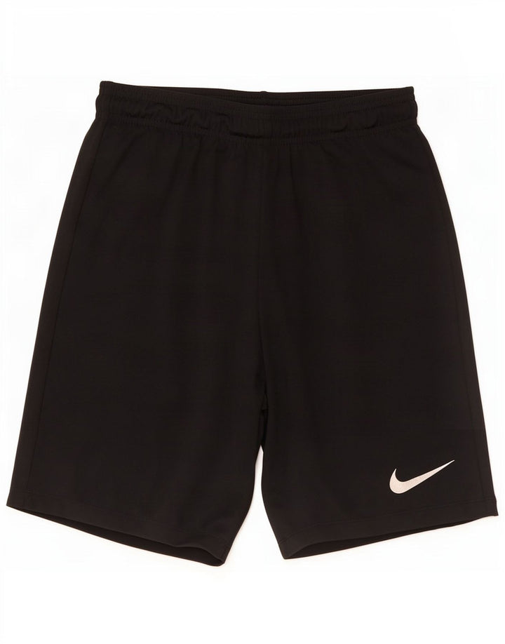 Pantaloncini sportivi Nike Dri Fit da uomo piccoli in poliestere nero