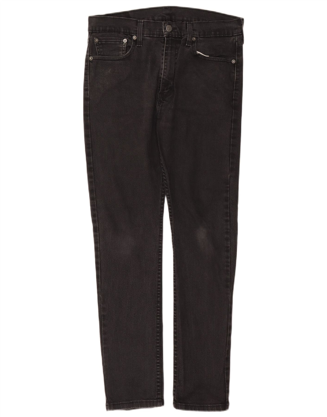 Jeans Levi's Uomo 510 Skinny W33 L32 Cotone Grigio