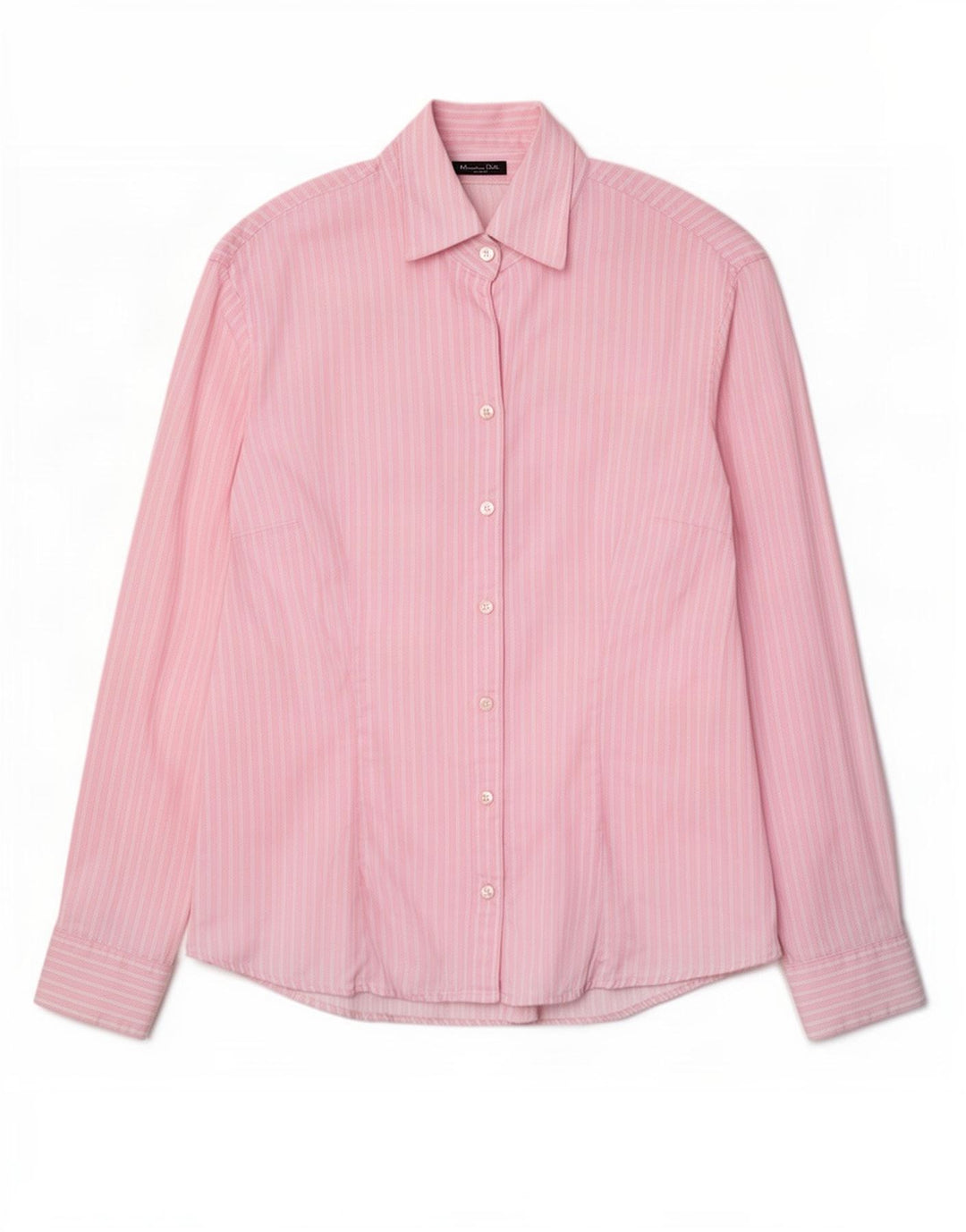 Camicia da donna Massimo Dutti EU 42 cotone gessato rosa grande
