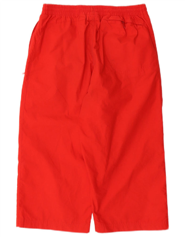 Pantaloni da tuta ADIDAS per ragazzi, vestibilità ampia, Capri, 13-14 anni, in poliestere rosso