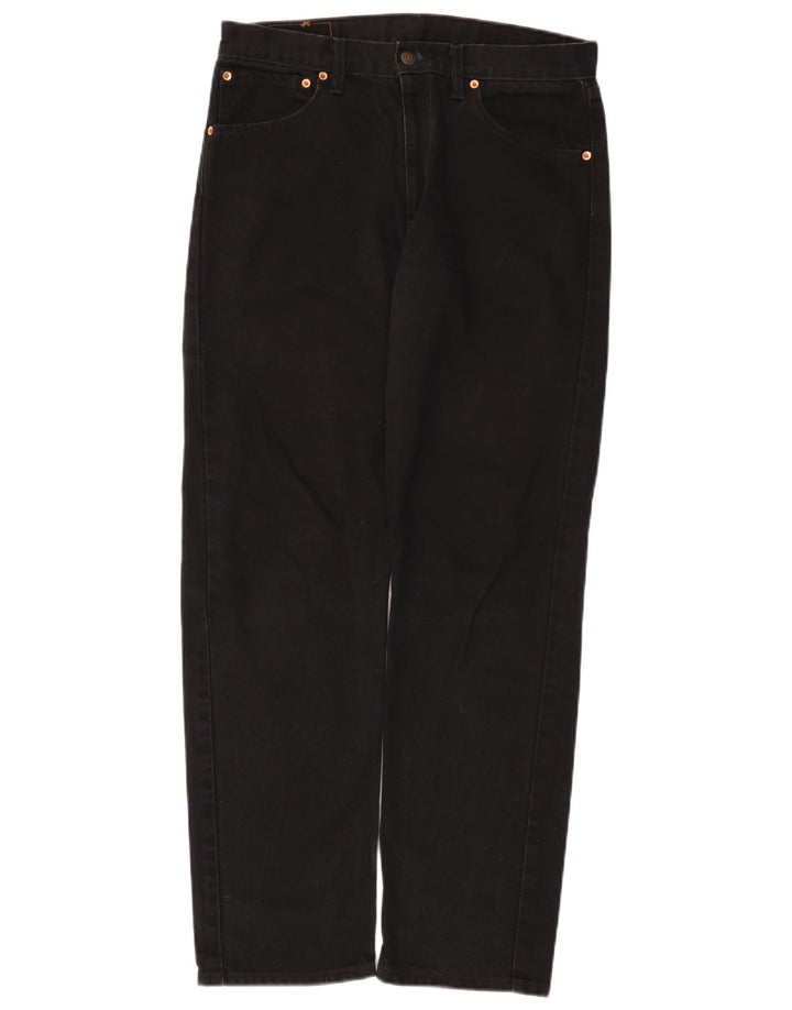 Levi's Uomo 521 Jeans affusolati W34 L32 Cotone Nero