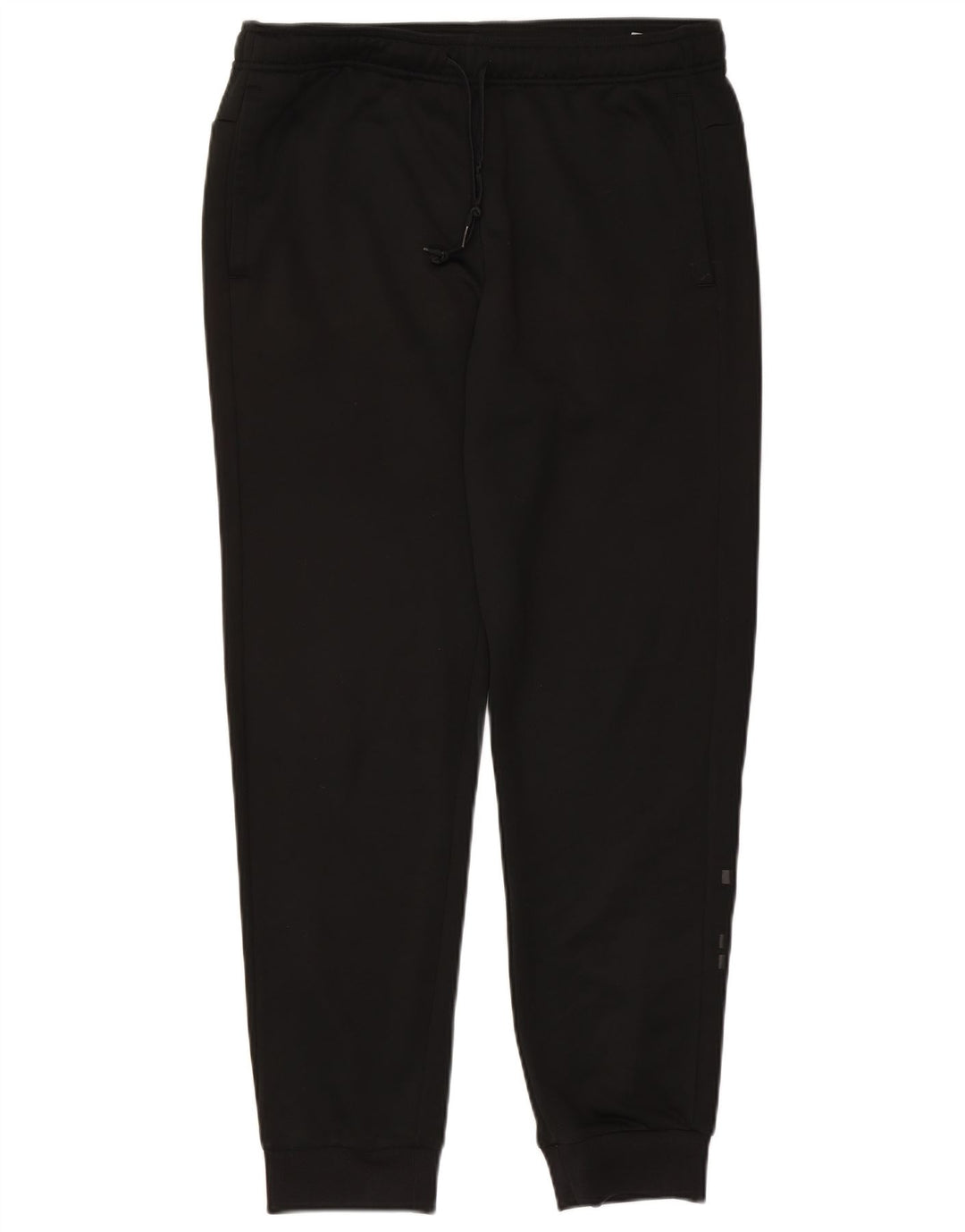 Pantaloni da tuta con grafica Adidas da uomo, pantaloni da jogging, grandi, in poliestere nero
