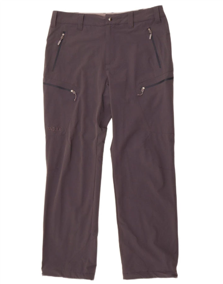Pantaloni cargo dritti da donna Rab W34 L31 Poliammide grigio
