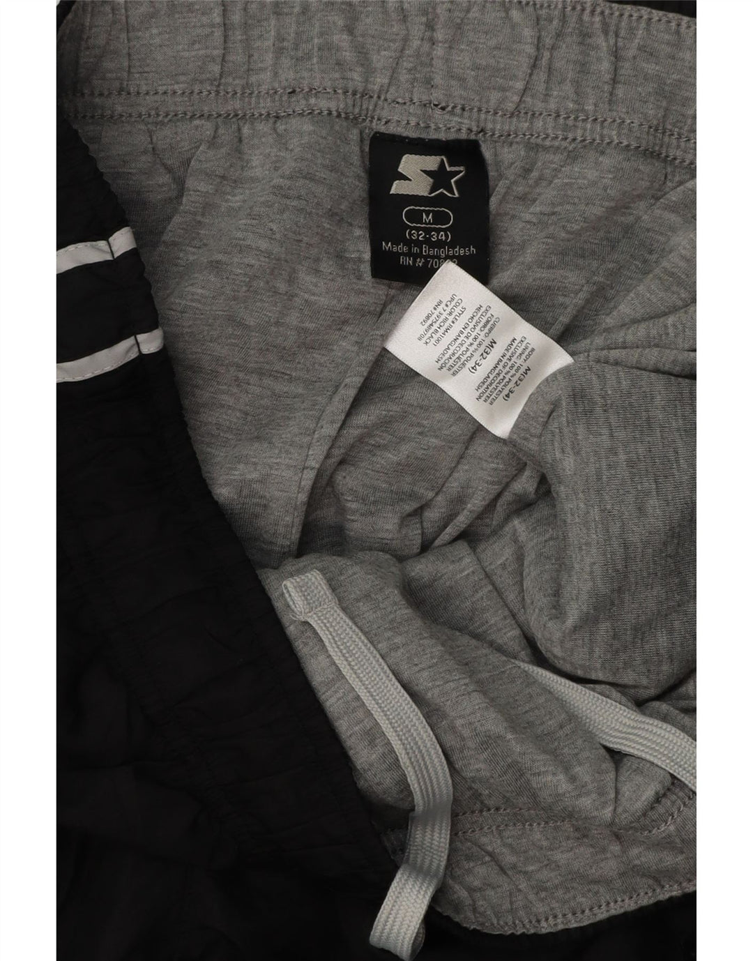 Pantaloni da tuta da uomo Starter, poliestere nero medio