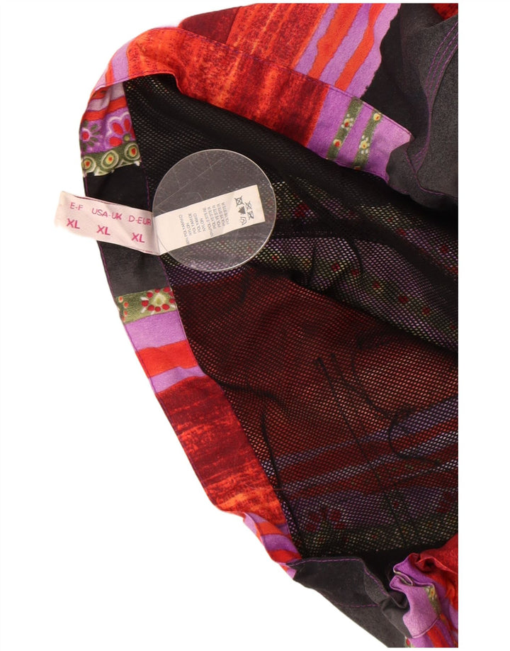 Pantaloncini da bagno da uomo Verdissima XL in poliammide a righe multicolori