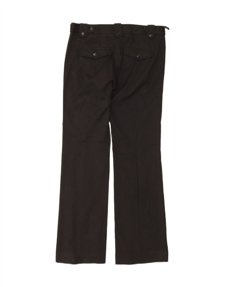 Pantaloni da abito dritti da donna French Connection UK 12 medi W32 L32 neri