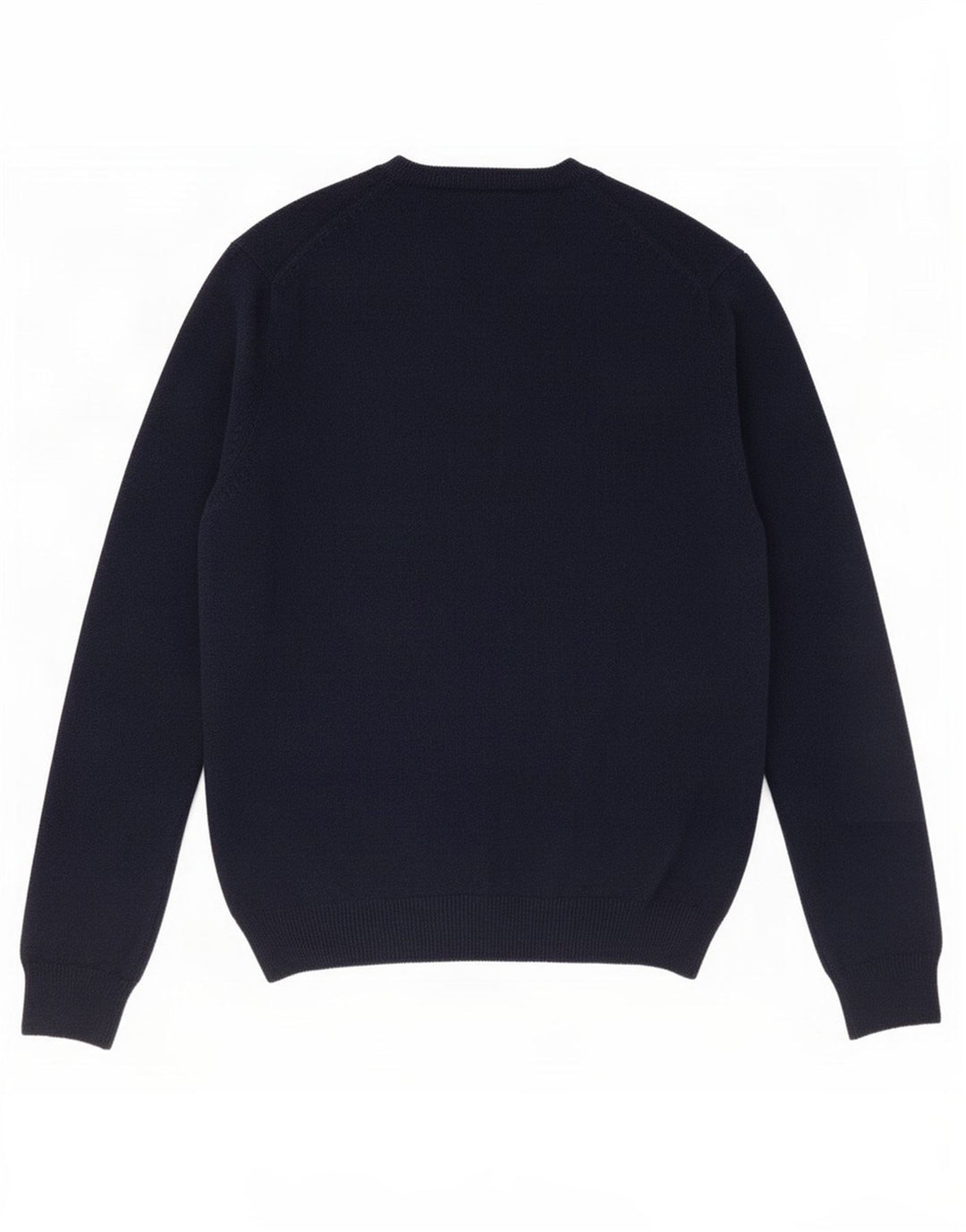 Maglione da uomo con scollo a V Marks & Spencer grande in lana blu navy