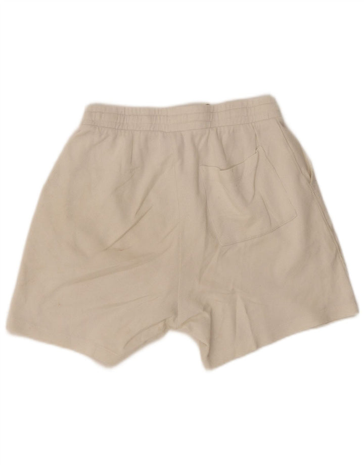 Pantaloncini sportivi da uomo Zara piccoli in cotone bianco