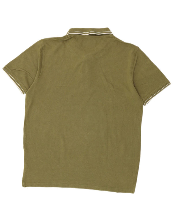 Polo da uomo Lyle & Scott XL in cotone kaki