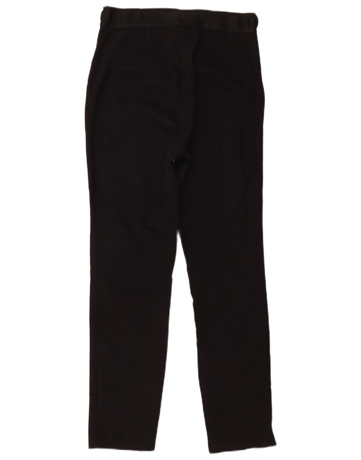 Pantaloni chino slim da donna Zara piccoli W26 L27 neri