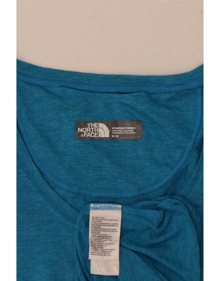 T-shirt da donna The North Face Top UK 12 Poliestere chiazzato blu medio
