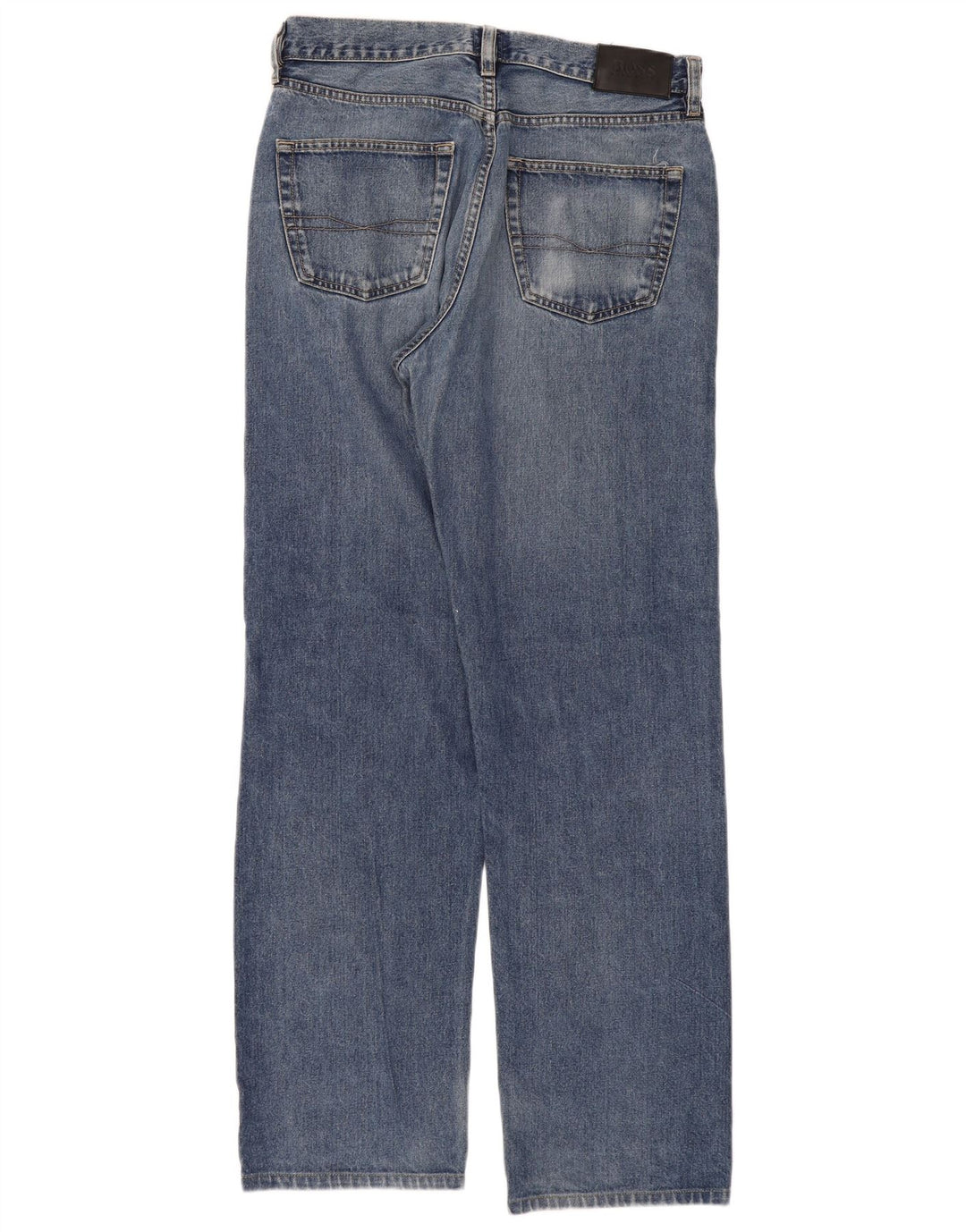 Jeans dritti da uomo Hugo Boss W32 L32 Blu