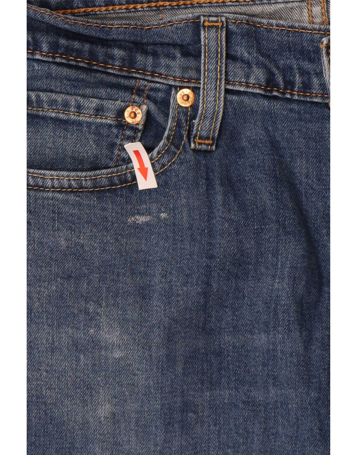 Levi's Uomo 511 Slim Jeans W32 L32 Cotone Blu