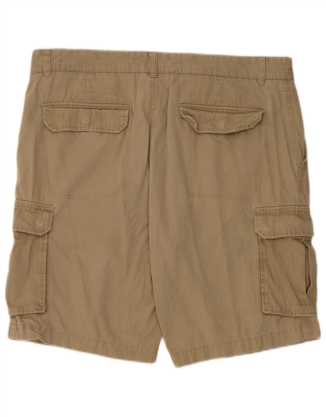 Pantaloncini cargo da uomo Marks & Spencer W36 XL in cotone beige