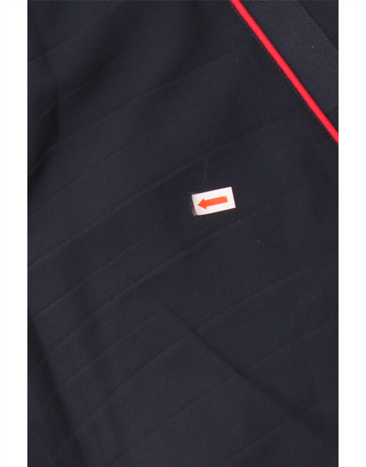 Pantaloni da tuta da uomo ADIDAS piccoli in poliestere blu navy