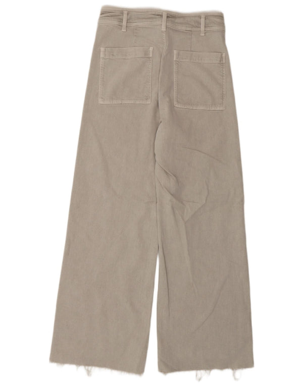 Jeans Zara da donna a gamba larga a vita alta The Marine EU 40 medio W30 L30 grigio