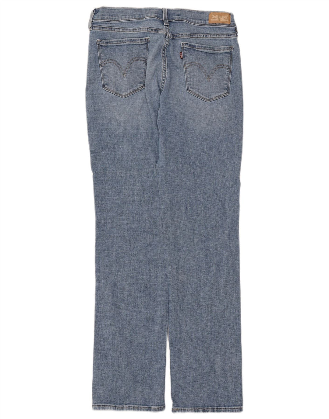LEVI'S Womens 505 Straight Jeans US 8 Medium W27 L30 Blue