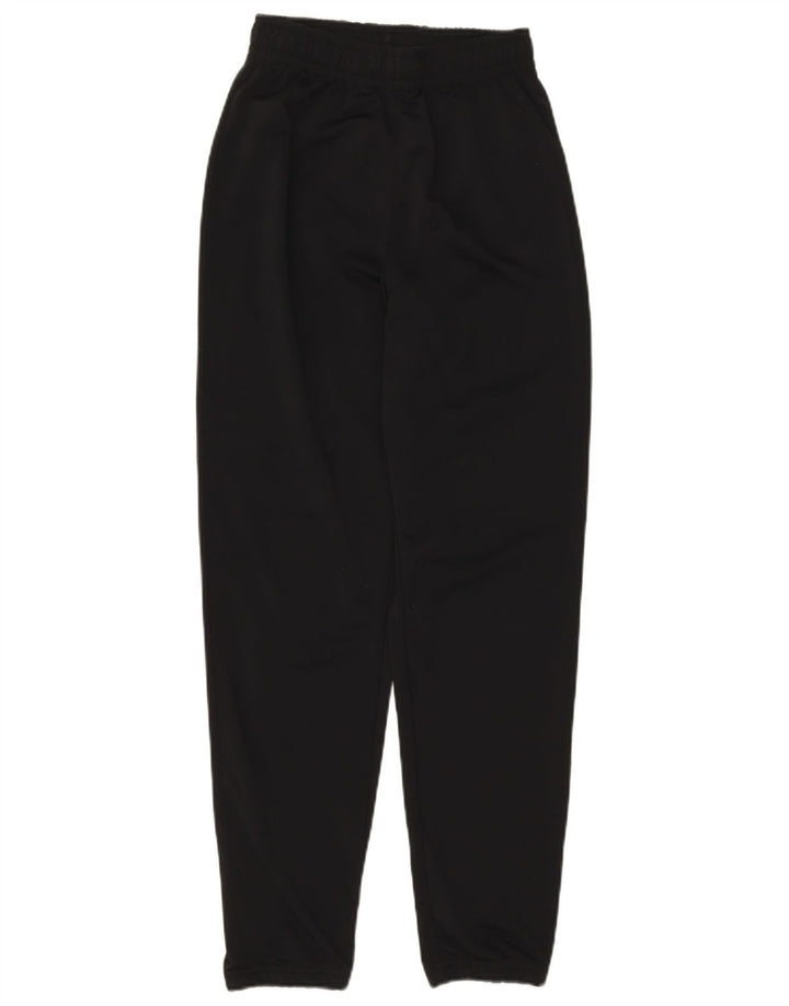 NIKE Girls Tracksuit Trousers 13-14 Years XL Black Polyester