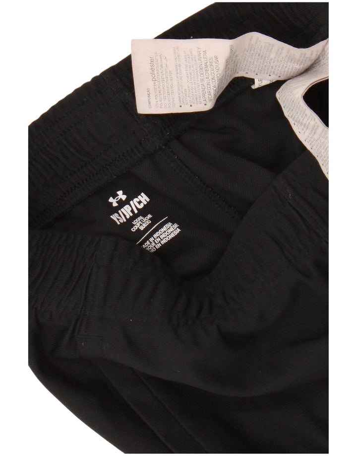 Pantaloni della tuta da bambina Under Armour 7-8 anni piccoli in poliestere nero