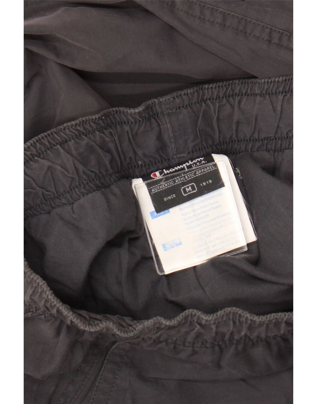 Pantaloni da tuta da uomo Champion in cotone grigio medio