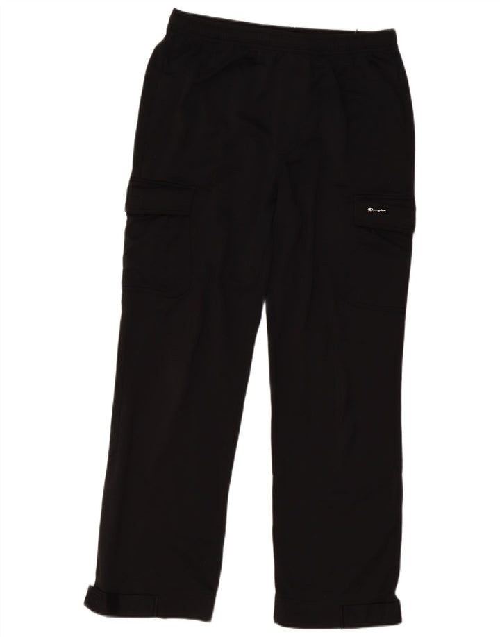 Pantaloni cargo antivento da uomo Champion medi neri