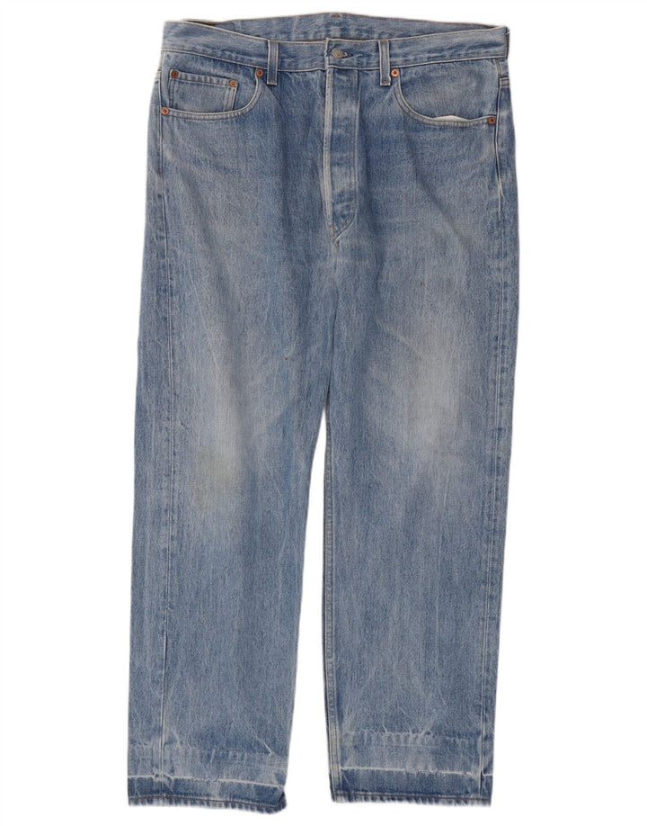 Levi's Uomo 501 Jeans dritti W38 L29 Cotone blu