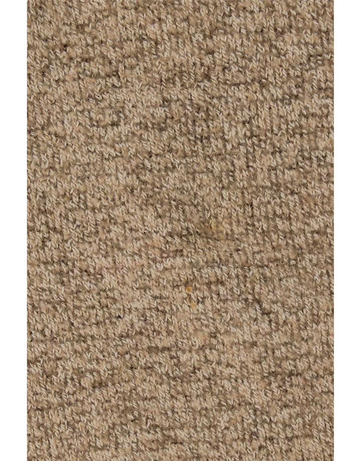 Maglione Zara da donna con collo dolcevita e maniche a 3/4 UK 14 Beige medio