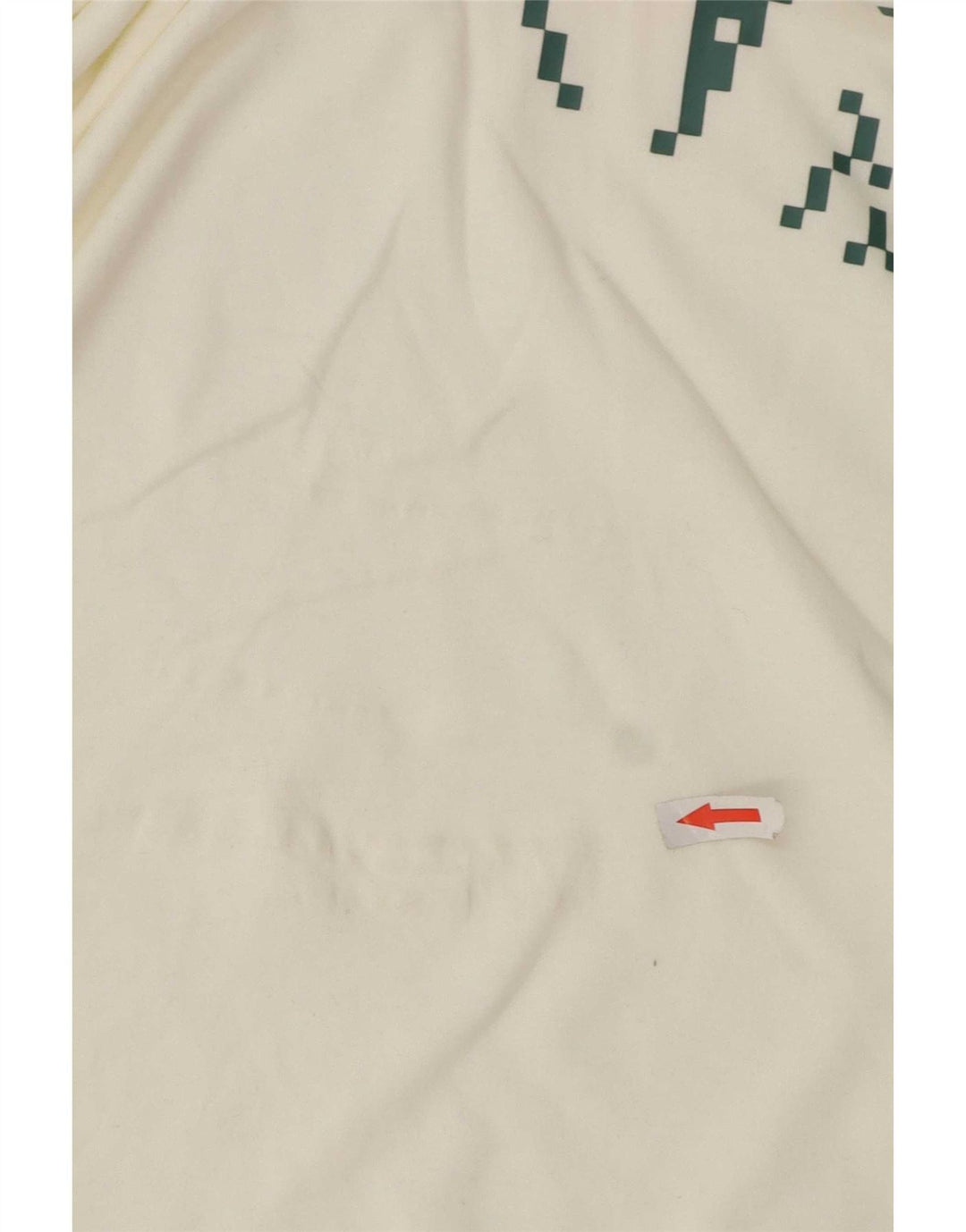 T-shirt grafica da uomo Nike Top grande in cotone bianco