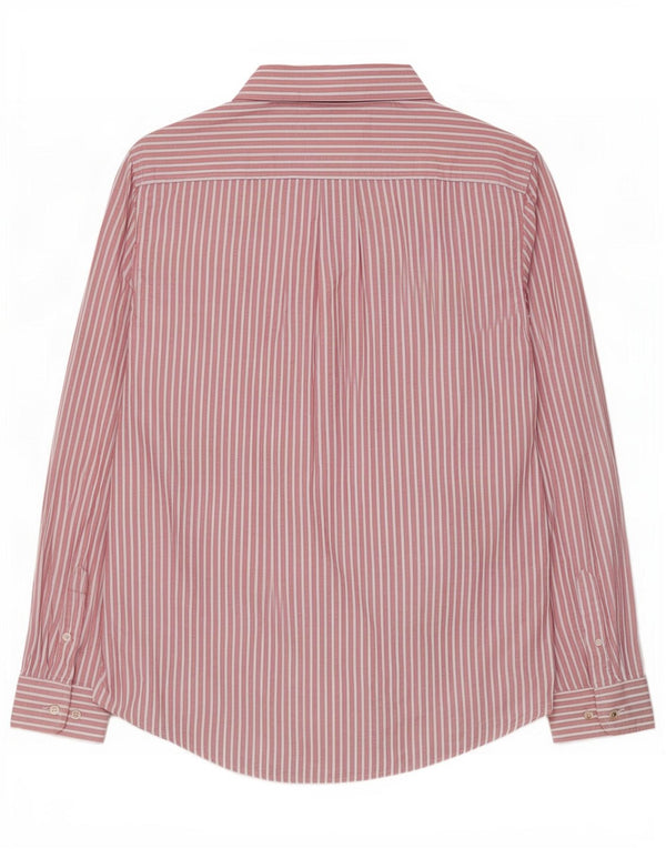 Camicia da uomo Tommy Hilfiger grande cotone a righe rosa