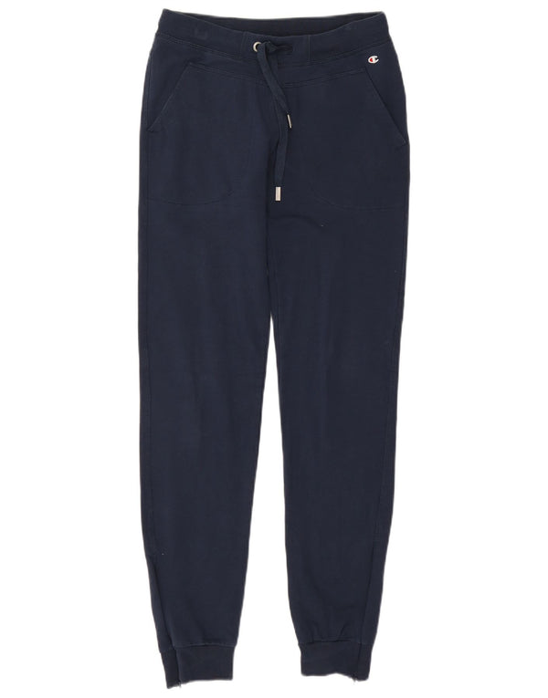 Pantaloni da tuta da donna Champion Joggers UK 8 Small Blu Navy
