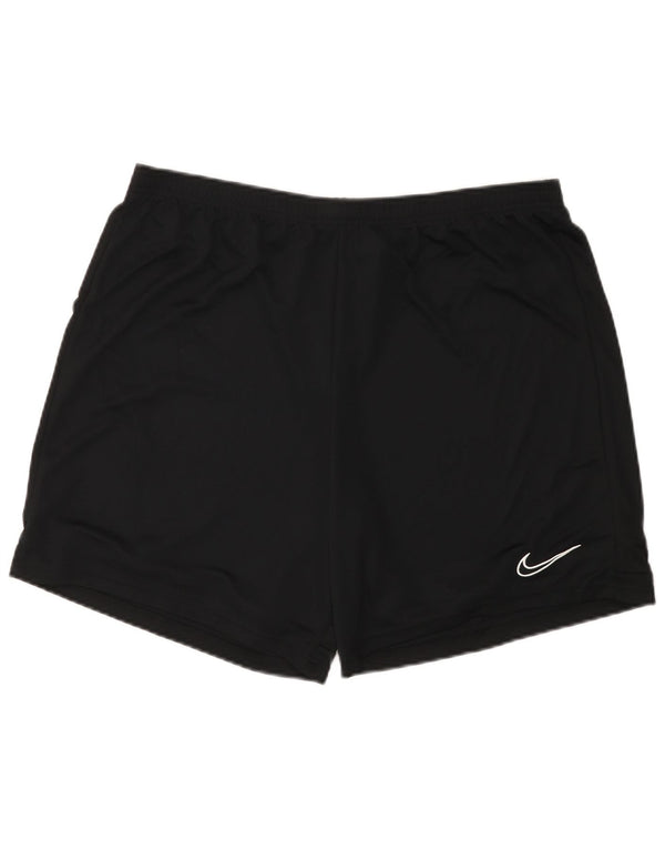Pantaloncini sportivi NIKE Dri Fit da uomo 2XL poliestere nero