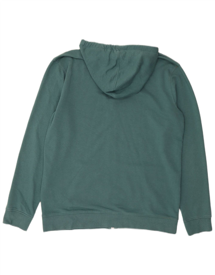 Maglione con cappuccio e zip da uomo Carrera 2XL in cotone verde