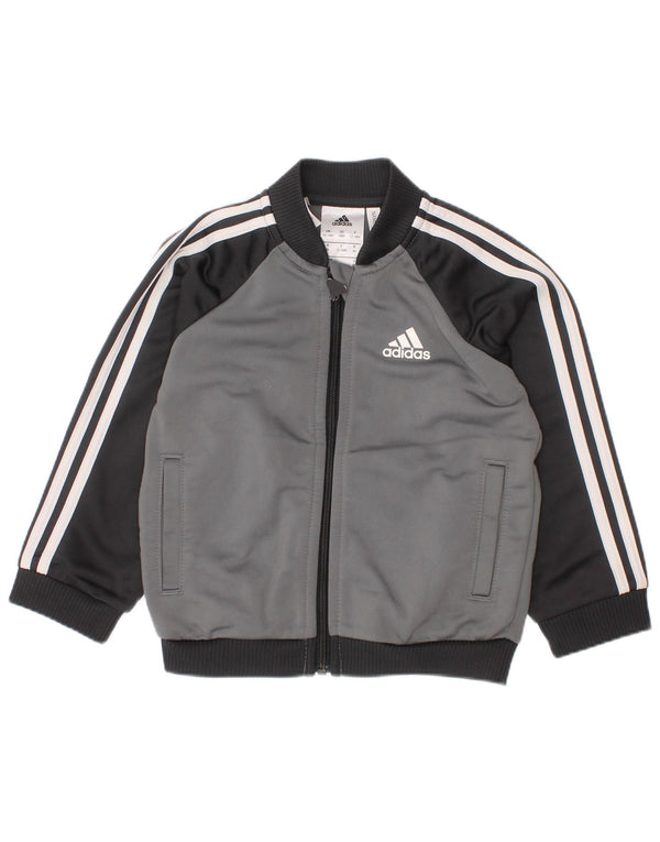 Giacca da tuta ADIDAS da bambino, 12-18 mesi, colore grigio