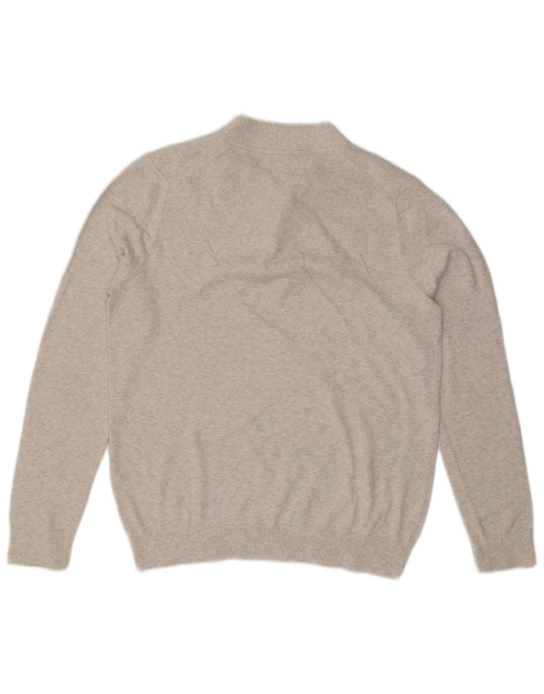 Maglione da uomo con scollo a V Reiss grigio medio screziato