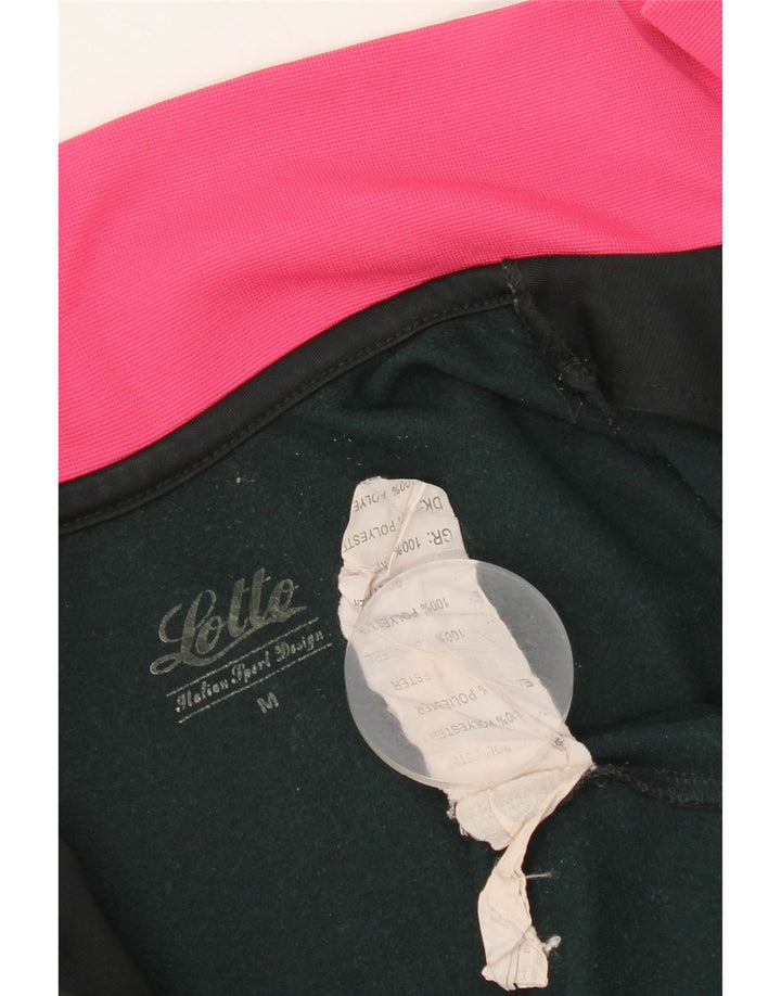 Giacca da tuta da donna Lotto UK 12 Poliestere color block medio nero