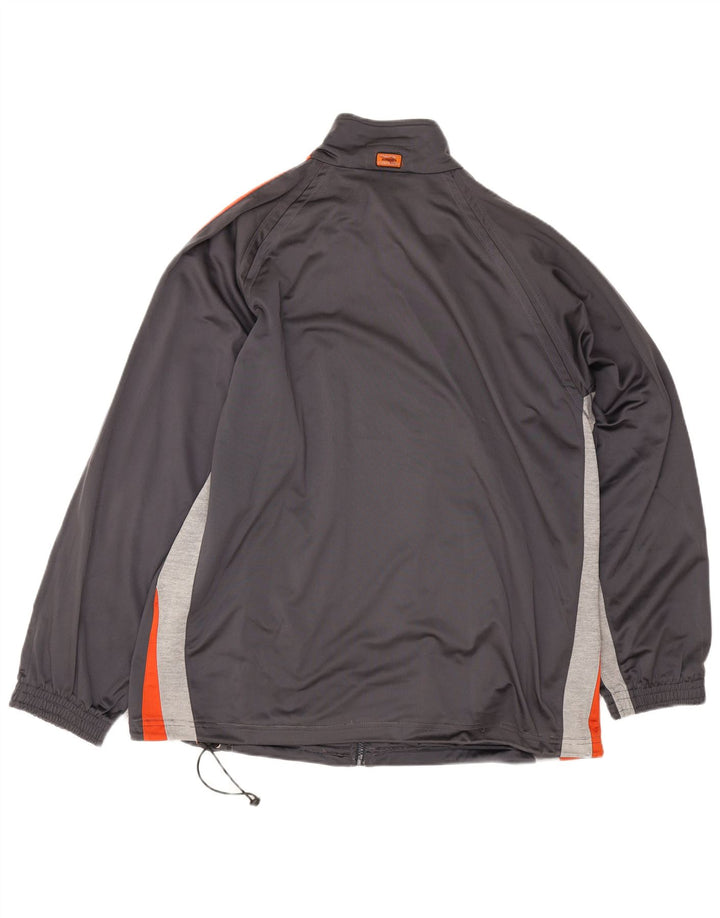 Giacca da tuta da uomo Diadora UK 46 2XL Poliestere color block grigio