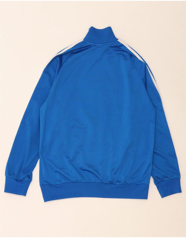Giacca da tuta ADIDAS da ragazzo 13-14 anni in poliestere color block blu