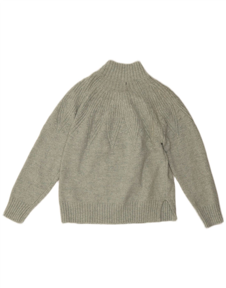 Maglione maglione a collo alto da donna Marks & Spencer UK 14 Verde medio