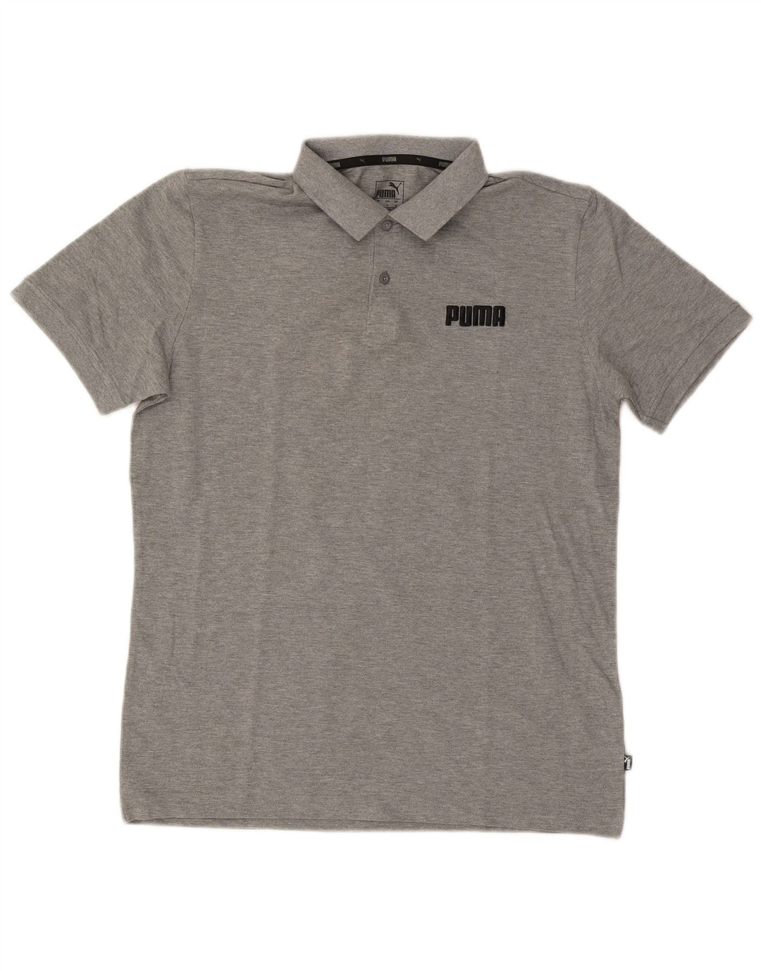 Polo PUMA da uomo di colore grigio medio