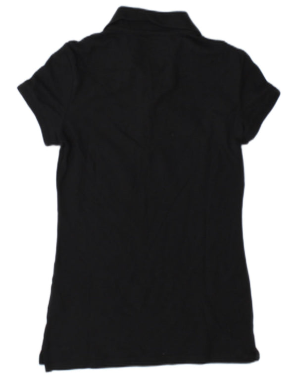 Nike Womens Polo Shirt UK 8/10 Small Black