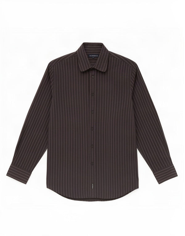 Camicia da ragazzo French Connection 15-16 anni Grande cotone gessato nero